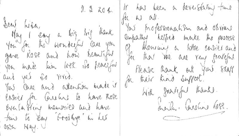 Funeral Directors Reviews